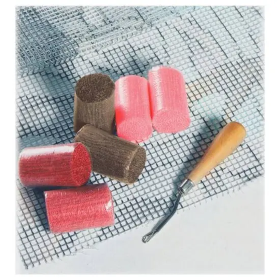 Leisure Arts&reg; Strawberry Fields Latch Hook Kit {4}