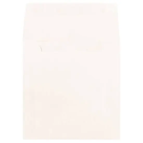 JAM Paper 6.5" x 6.5" Natural White Square Invitation Envelopes {3}