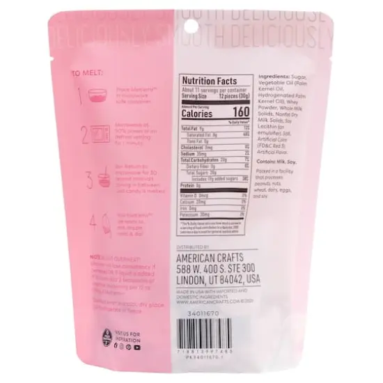 Sweetshop&trade; Melt'ems, 12oz. Bright Pink {5}