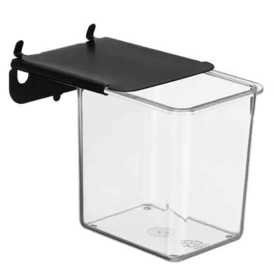 Pegboard Storage Bins with Black Lids, 3ct. by Simply Tidy™ {4}