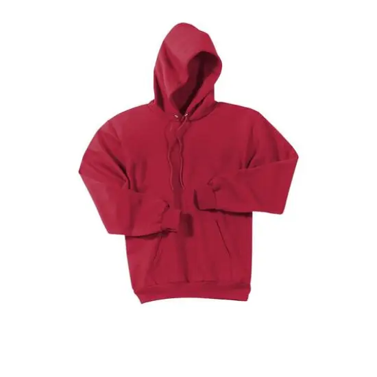 Port & Company&reg; Tall Essential Fleece Pullover Hooded Sweatshirt Red {1}