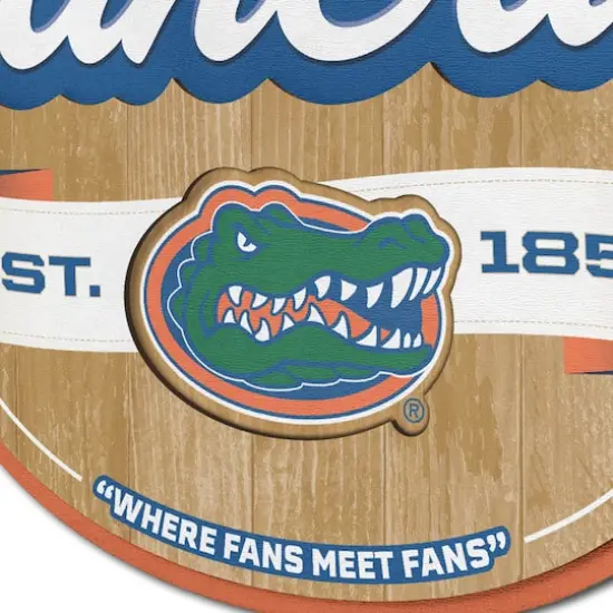 NCAA Fan Cave Sign Florida Gators {6}