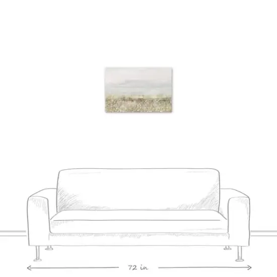 Abstract Landscape 24" x 16" Canvas Wall Art {4}