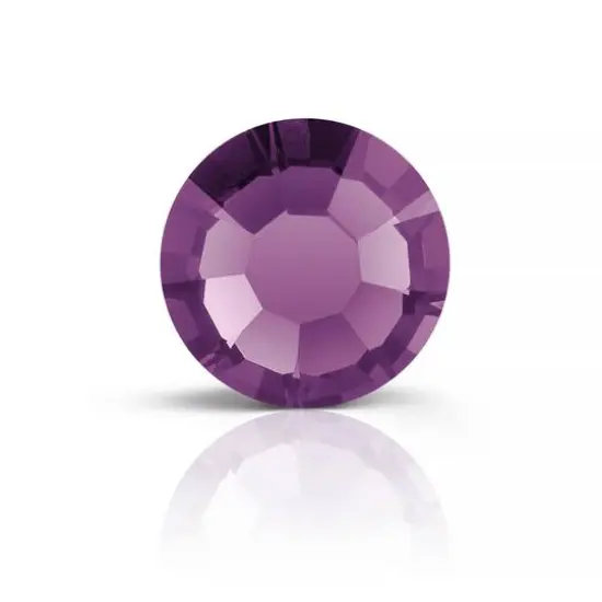 Preciosa MAXIMA SS20 Flatback Hotfix Czech Crystals, 144ct. Amethyst {1}