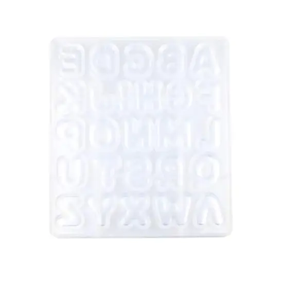 Blue Moon Studio&trade; UV Resin Craft Holographic Alphabet Mold {4}