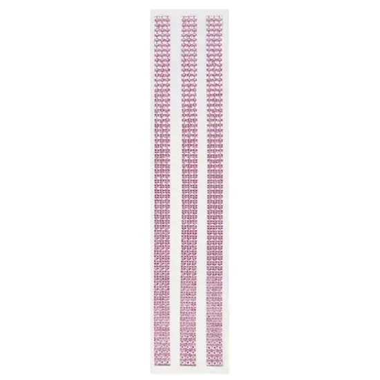 Light Pink Border Bling Stickers By Recollections&trade; {3}