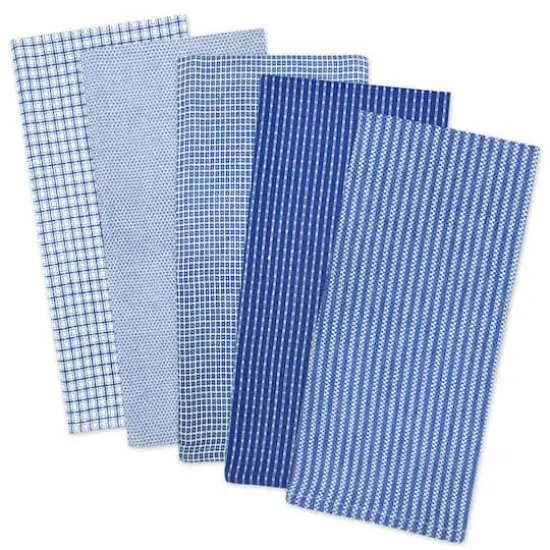 DII&reg; Blue Dishtowel Set {1}