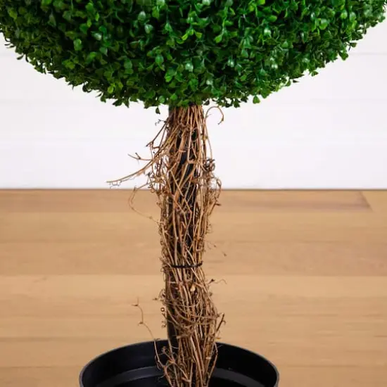 7ft. UV Resistant Artificial Triple Ball Boxwood Topiary Tree (Indoor/Outdoor) {6}