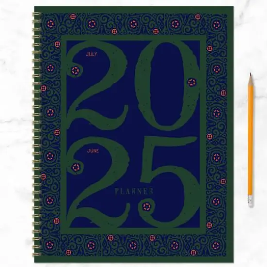TF Publishing 2025 Large Renaissance Year Weekly Monthly Spiral Planner {7}