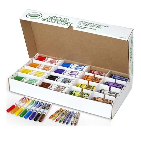 Crayola&reg; Crayon/Marker Combo Classpack&reg; {3}