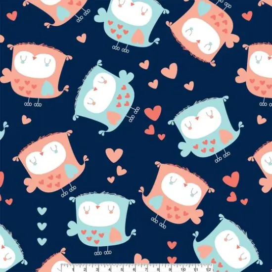 Camelot Fabrics Owl Fleece Precut Set {4}