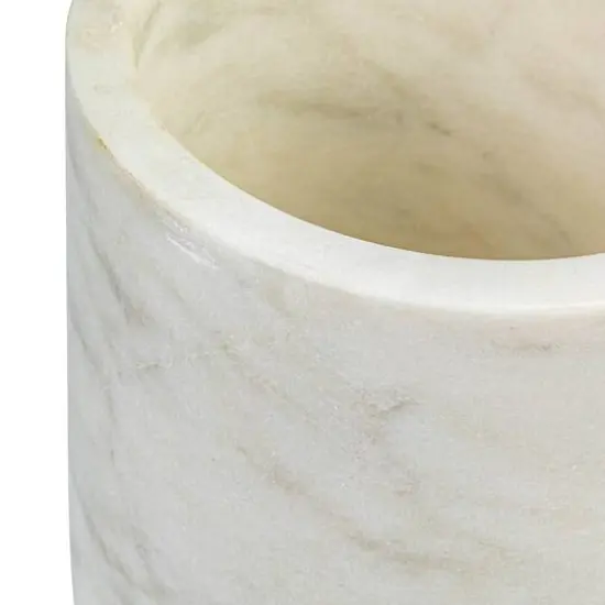 Hello Honey&reg; 6" Minimalist Angled Marble Bottle Holder {3}