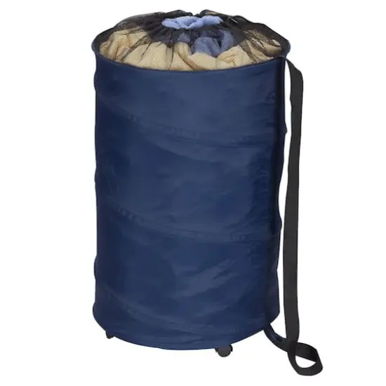 Household Essentials Rolling Pop Up Hamper {1}
