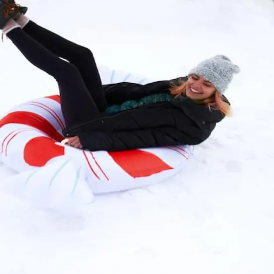 SnowCandy 61" Peppermint Snow Tube {3}