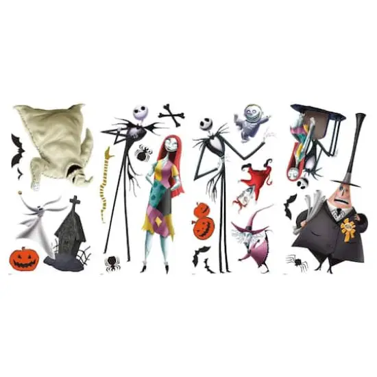 RoomMates The Nightmare Before Christmas Peel & Stick Wall Decals {3}
