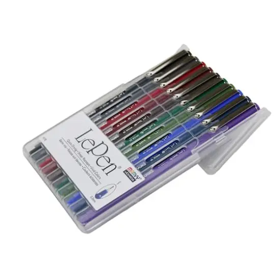 Marvy&reg; Uchida LePen&reg; Extra Fine 10 Color Dark Pen Set {5}