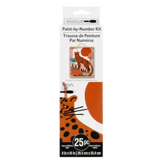 Cheetah Paint-by-Number Kit by Artist's Loft&reg; {4}