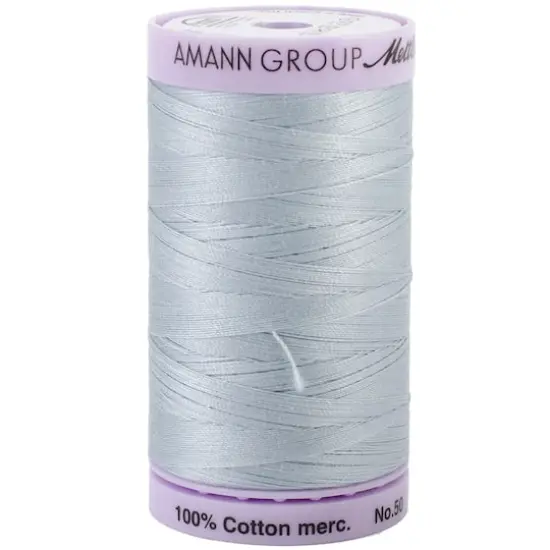 Mettler 50wt Silk Finish Cotton Thread, 547yd. Moonstone {1}