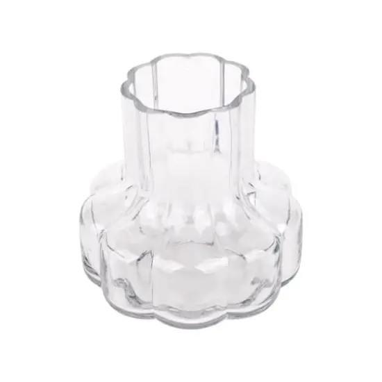 6" Clear Ribbed Glass Vase by Ashland&reg; {3}