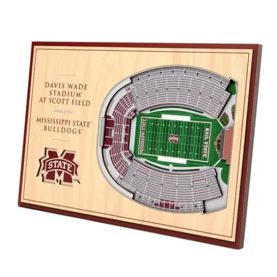 NCAA 3D StadiumViews Desktop Display Mississippi State Bulldogs {1}