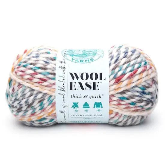 Lion Brand&reg; Wool-Ease&reg; Thick & Quick&reg; Prints, Stripes & Metallics Yarn Hudson Bay {1}