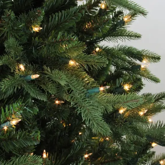 7.5ft. Pre-Lit Real Touch&trade; Aurora Spruce Artificial Christmas Tree, Clear Lights {3}