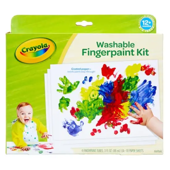 Crayola&reg; Washable Fingerpaint Kit {1}