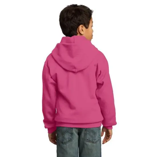 Port & Company® Colors Youth Core Fleece Pullover Hooded Sweatshirt {5}