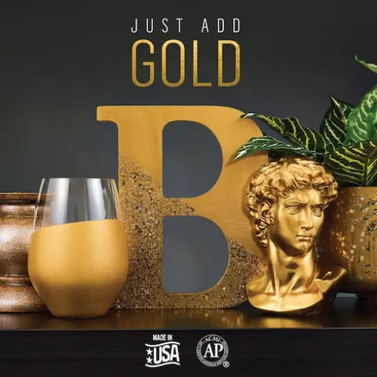 FolkArt&reg; Best Gold Metallic Acrylic Paint Color Set {4}