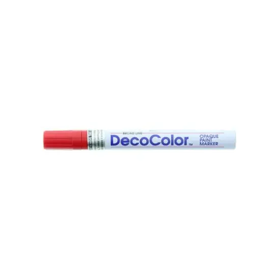 Decocolor&trade; Broad Paint Marker Red {3}