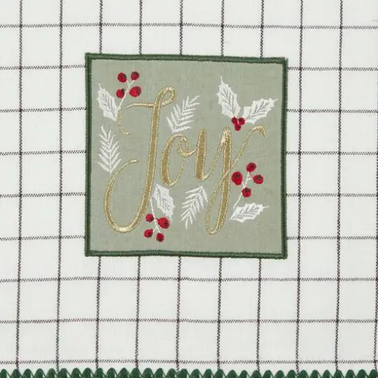 DII&reg; Winter Woods Embellished Dishtowel Set {4}