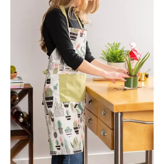 DII&reg; Urban Oasis Cactus Print Chef Apron {6}