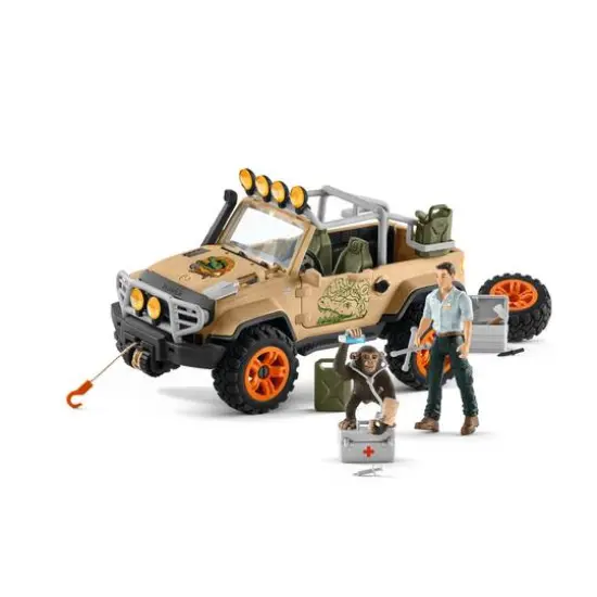 Schleich Wild Life 4x4 Vehicle with Winch {1}