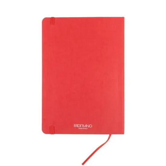 Fabriano&reg; EcoQua Plus A5 Graph Stitch-Bound Notebook Red {10}