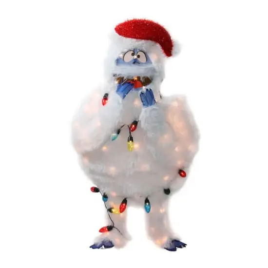 4ft. Pre-Lit Bumble Christmas Outdoor Decoration {5}
