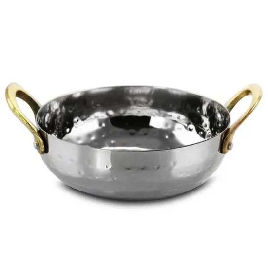 Gibson Home&reg; Lannister 5'' Stainless Steel Mini Serving Bowl Cookware Set {5}