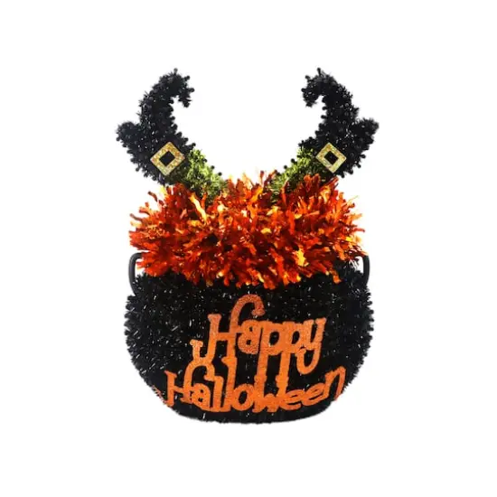 13.5" Witch Legs in Cauldron by Ashland&reg; {1}