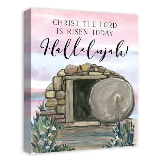 Hallelujah Tomb Canvas Wall Art {3}