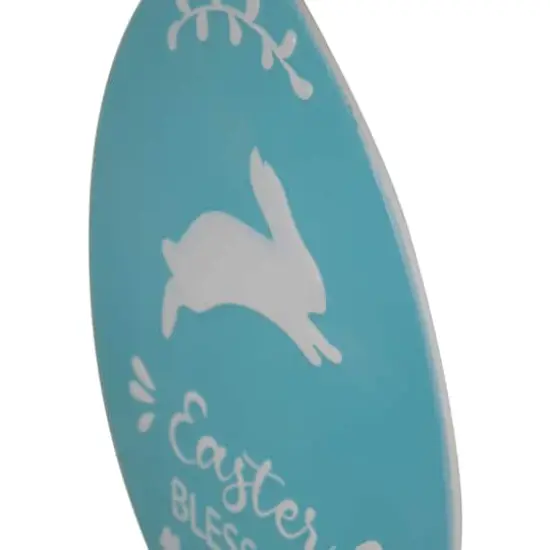 Blue & Pink Easter Egg Metal Wall Signs, 2ct. {6}