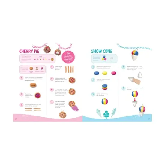 Klutz&reg; Make Glitter Clay Charms Kit {9}