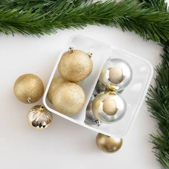 IRIS USA Holiday Storage Bin, Ornaments & Decorative Goods {9}