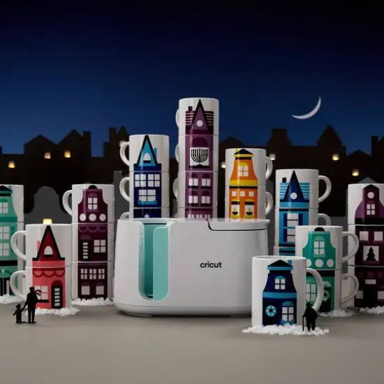 Cricut&reg; 10oz. White Stackable Ceramic Mug Blanks, 4ct. {8}