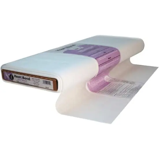 HeatnBond Non-Woven Light Weight White Fusible Interfacing, 25yd. {1}