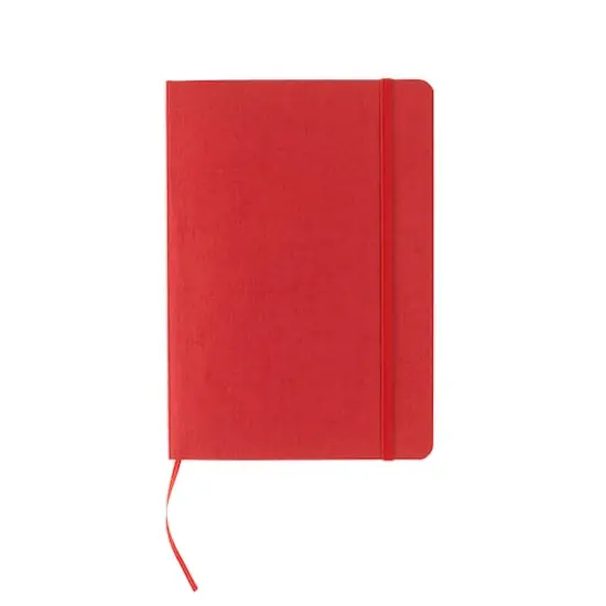 Fabriano&reg; Ecoqua Plus Dotted A5 Fabric-Bound Notebook Red {1}