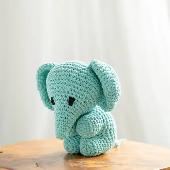 Hoooked DIY Mo the Elephant Eco Barbante Crochet Kit {6}