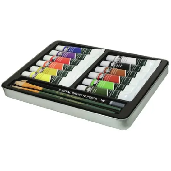 Royal & Langnickel&reg; Oil Painting Tin Art Set {3}