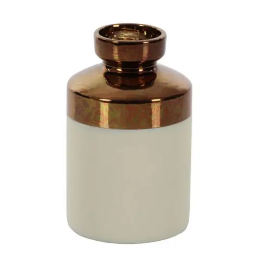 CosmoLiving by Cosmopolitan White Ceramic Contemporary Vase Set {3}