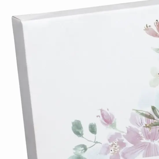 Watercolor Floral Cross 2 16" x 20" Canvas Wall Art {4}