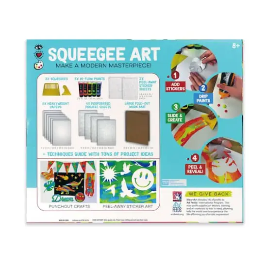 Squeegee Art Craft Kit {3}