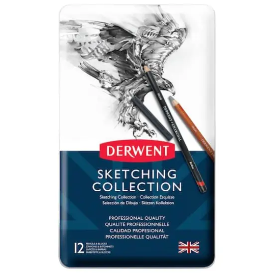 Derwent&reg; Sketching Collection 12 Piece Set {3}